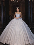 Sleeveless Tulle A Line Sweetheart Bow Wedding Dress