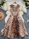 Effortless Elegance Leopard Print Dress