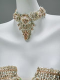 Cut Out Sequin Beading A Line Sweetheart Prom Dress