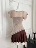 Lace Romantic Layered Dance Outfit