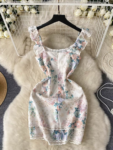summer dress garden party Garden Party Floral Print Summer Dress – Sassymyprom
