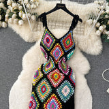 Fringe Eye-Catching Bohemian Maxi Dress