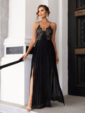 Fascinating Rendezvous Slit Dress