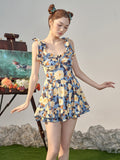 Hot Style Summer One-Piece Swimsuit Ladies Dress