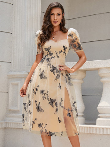 sheer butterfly dress GLS by Gloria GL3252