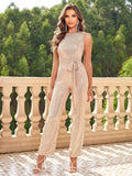 Fashion’s New Classic Enchantment Sequined Jumpsuit