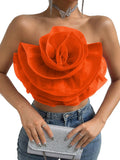 Pink Rose Sculptural Blouse