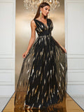 Forsaken Elegance Sheath Sequin Maxi Dress