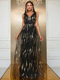 Forsaken Elegance Sheath Sequin Maxi Dress