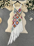 Fringe Eye-Catching Bohemian Maxi Dress