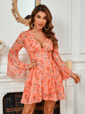 Blossom Beauty Vivacious Pink Flowy Dress