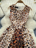 Effortless Elegance Leopard Print Dress