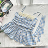 Rose Decor Asymmetrical Print Summer Dress