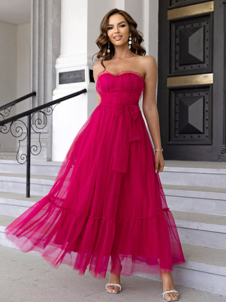 Cerulean Dream Enchanted Tulle Evening Dress Cerulean Dream Enchanted Tulle Evening Dress