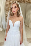 Sweetheart Elegant Layers Tulle Wedding Dress
