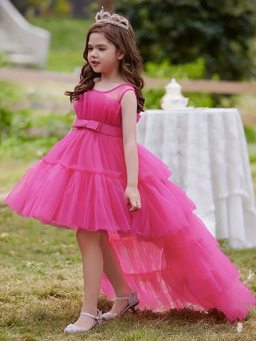 2023 Tutu Gown Long Tail Puffy Princess Dress 9-10 / Black 2023 Tutu Gown Long Tail Puffy Princess Dress 9-10 / Black