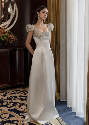 cap sleeve sequin prom dress Fitted Cap Sleeve Sequin Gown by Cinderella Divine CH171