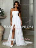 ruched tulle bridal gown strapless
