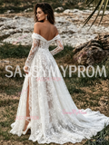 Sassymyprom elegant bridal gown front close-up detail