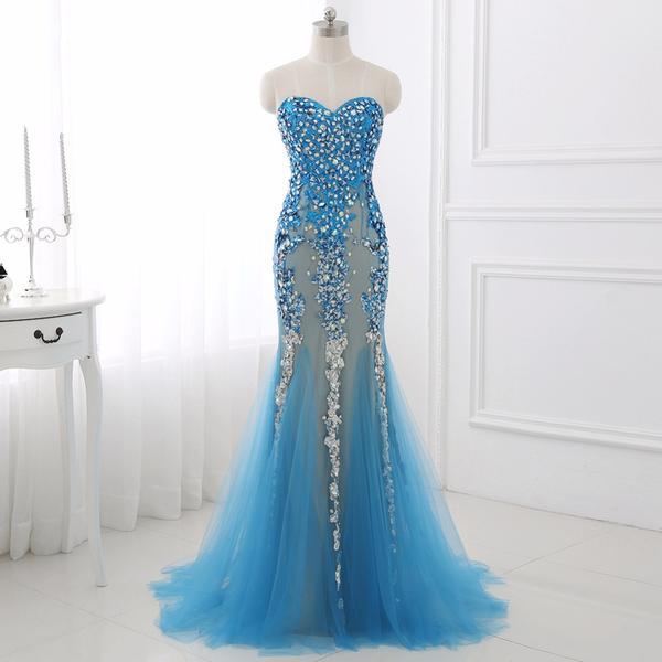 Blue Princess Sparkle Frozen Tulle Evening Prom Dress Sassymyprom Blue Princess Sparkle Frozen Tulle Evening Prom Dress Sassymyprom