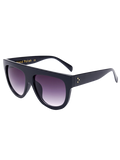 Chic Simple Full-Rim Black Sunglasses