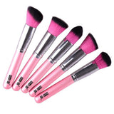 5Pcs Makeup Eye Shadow Brush Soft Brush Holder Set