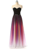 Fabulous Sweetheart Neckline A-Line Prom Dresses With Pleats