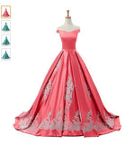 Ball Gown Appliques Quinceanera Prom Dresses