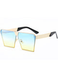 Vintage Square Frame Sunglasses