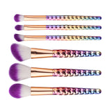 Foundation Eyeshadow Blusher Powder Cosmetic Brush Clearance 6Pcs