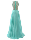 Chiffon Juniors Halter Prom Party Ball Gowns