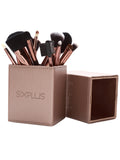 High Quality Coffee Professional Makeup Brush Set With Box