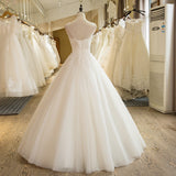 Lace Luxury Beaded Wedding Dress