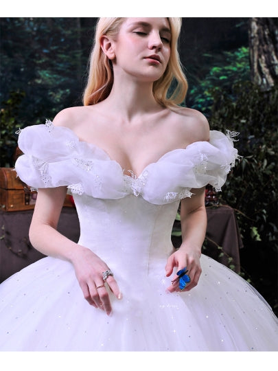 White sales cinderella dress