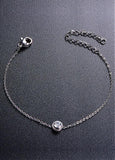  Simple Elegant Sterling Silver Bracelet