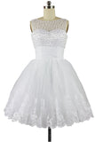  Ball Gown Homecoming White Wedding Party Dress