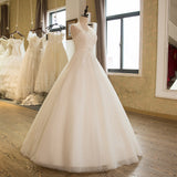 Lace Luxury Beaded Wedding Dress