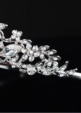 Marvelous Silver-plated Alloy Tiara With Rhinestones