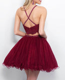  Short Beading Prom Homecoming Party Dresses for Juniors