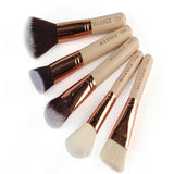 Wooden Handle Foundatation Makeup Brushes 15Pcs