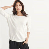 Solid Leisure Sweater With Hollow Back