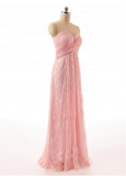 Graceful Lace Sweetheart Neckline A-line Bridesmaid Dresses