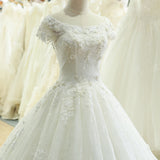 Sweetheart Neck Lace Wedding Dress