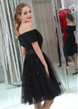 Off-the-shoulder Ball Gown Homecoming Dress