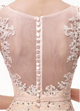  Lace V-neck Rhinestones Champagne Mermaid Evening Dress With Belt  